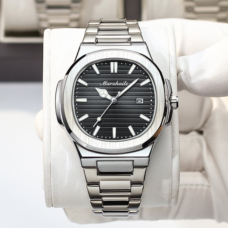 Swiss Brand New Waterproof Ultra-Thin Men'S Watch Calendar Quartz Watch Live Explosions A Generation Of Hair - Image 5